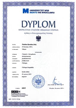 Diploma de finalización de estudios de máster